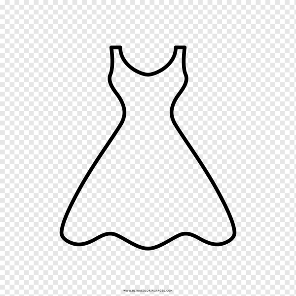 Очертание платья