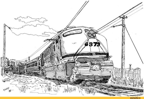 Железнодорожные зарисовки