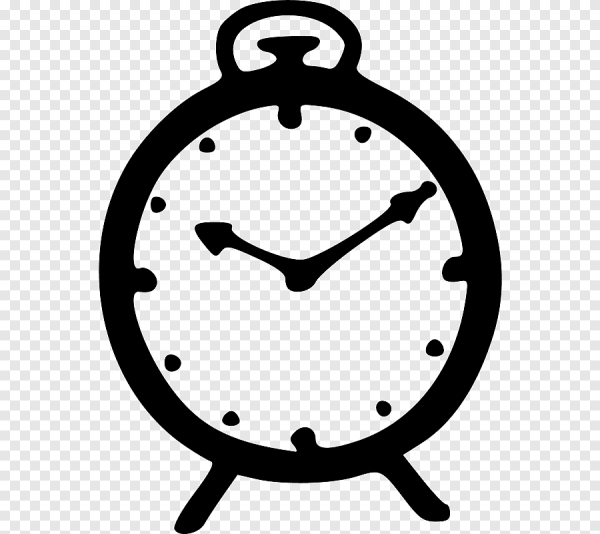 Будильник схематично