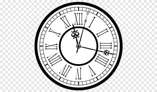 Векторное изображение часов