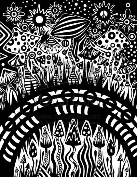 Психодел чб