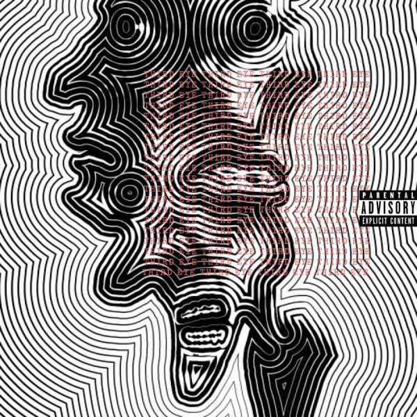 Психодел черно белый