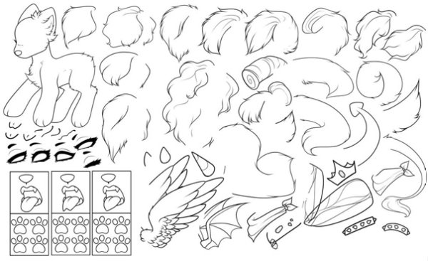 Раскраски адопт ми маленькие