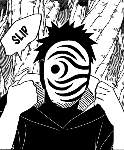 Моменты из манги Наруто Обито