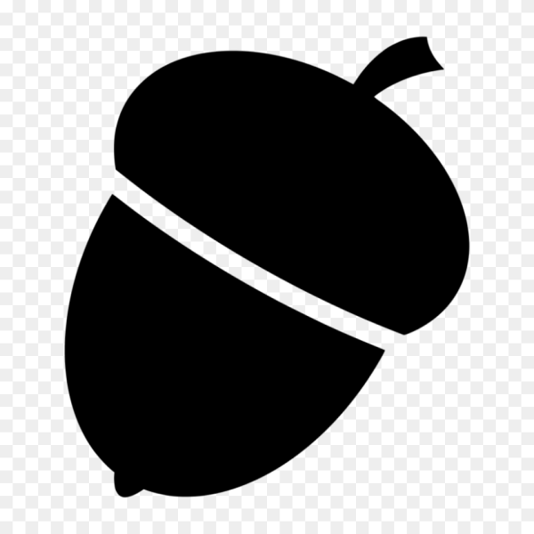 Орех силуэт