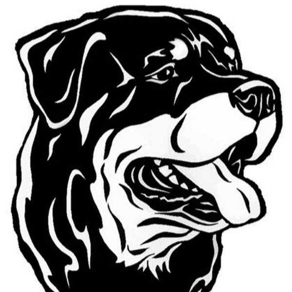 Ротвейлер вектор