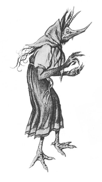 Кикимора рисунок