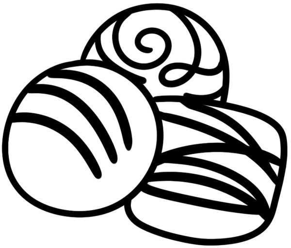 Разукрашки конфеты