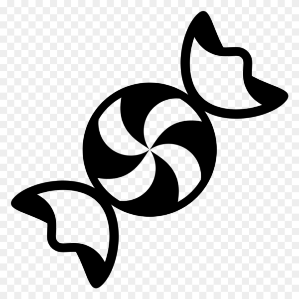 Конфета трафарет