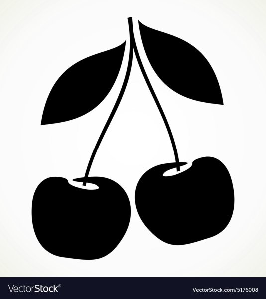 Вишенка раскраска для детей