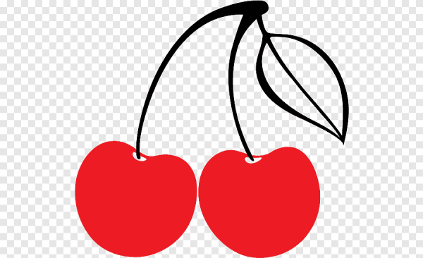 Раскраска черешня