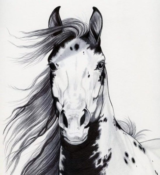 Лошадь вектор