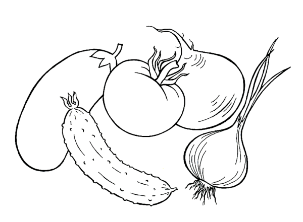 Раскраска урожай