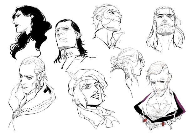 Ведьмак 3 скетчи