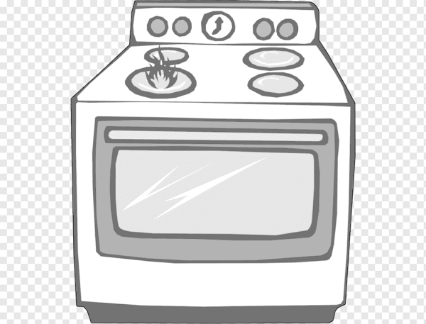 Газовая плита раскраска