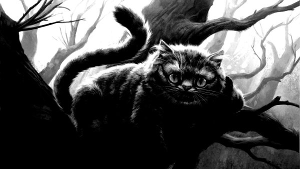 Алиса и Чеширский кот