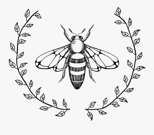 Стилизованная пчела