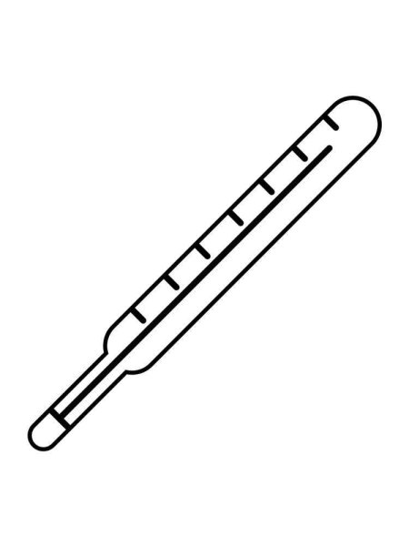 Термометр контур