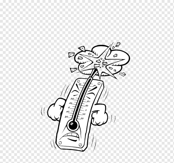 Термометр рисунок