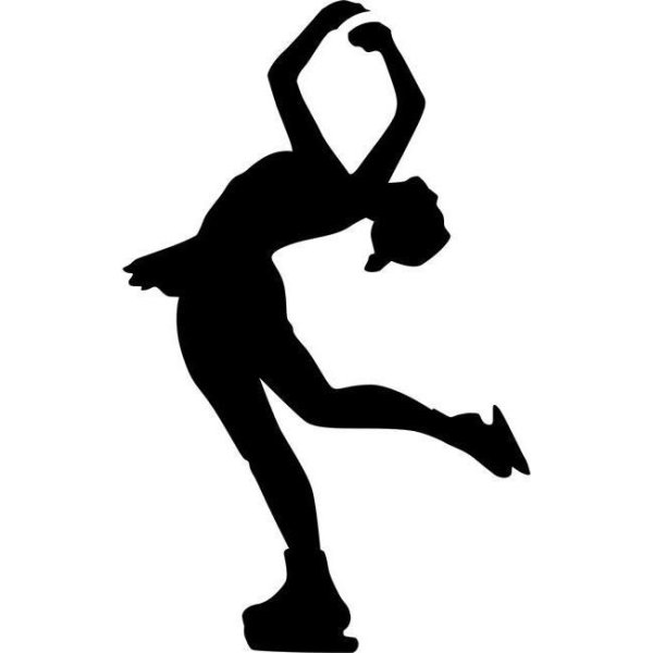 Силсилуэты фигуристок