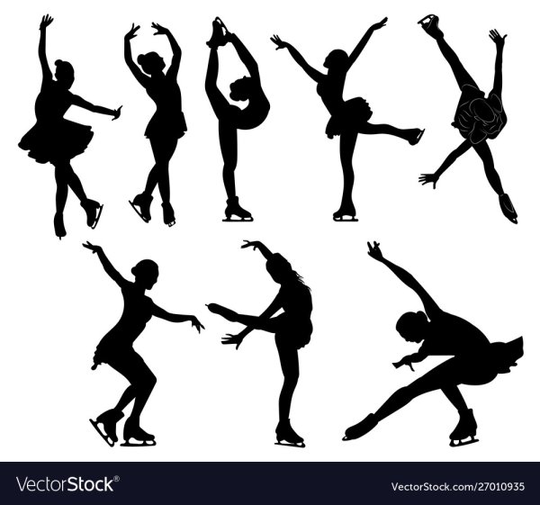 Фигурное катание Графика рисунки