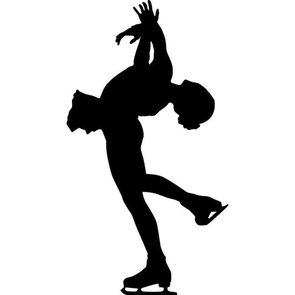 Силуэт фигуристки