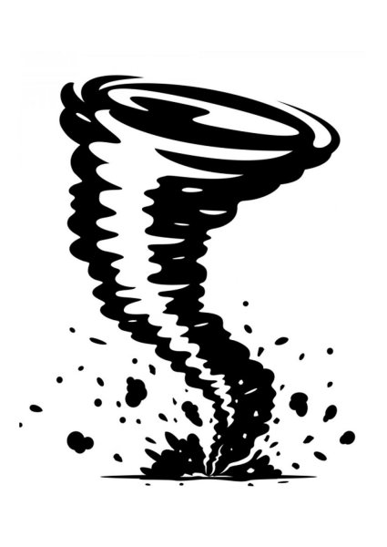 Силуэт Торнадо