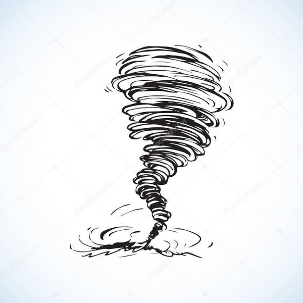 Торнадо раскраска