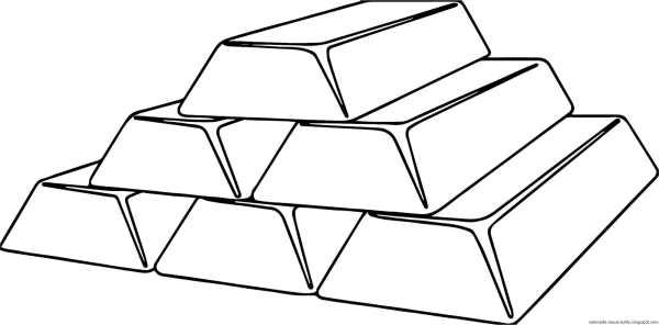 Раскраска золото