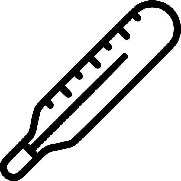 Градусник трафарет