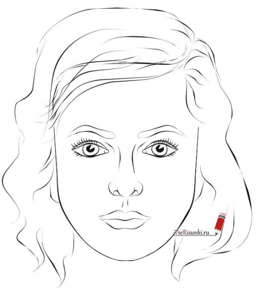 Раскраски девушки