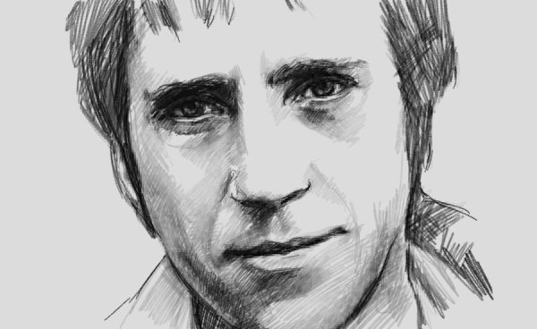 Владимир Высоцкий карандашный рисунок