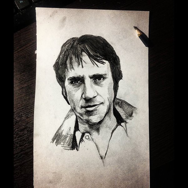 Ильдарханов портрет Высоцкого