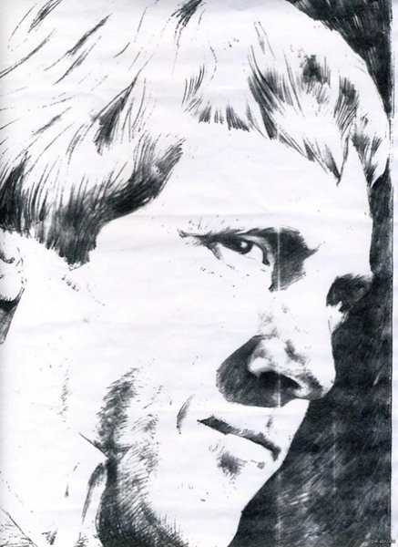 Владимир Высоцкий рисунок