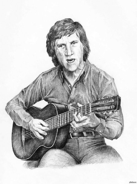 Высоцкий портрет