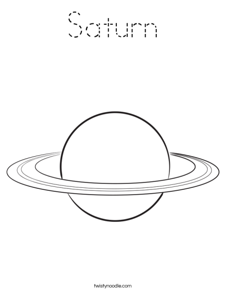 Сатурн раскраска для детей