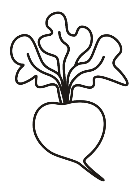 Овощи трафареты для детей