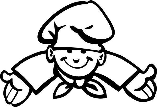 Повар вектор