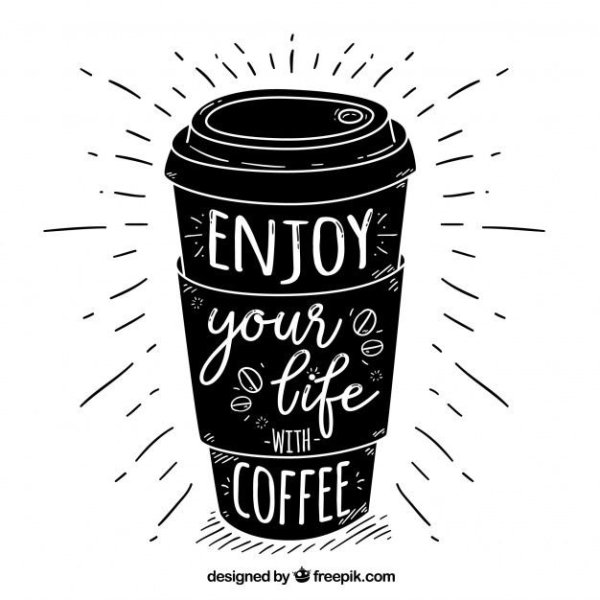 Стаканчик кофе Графика