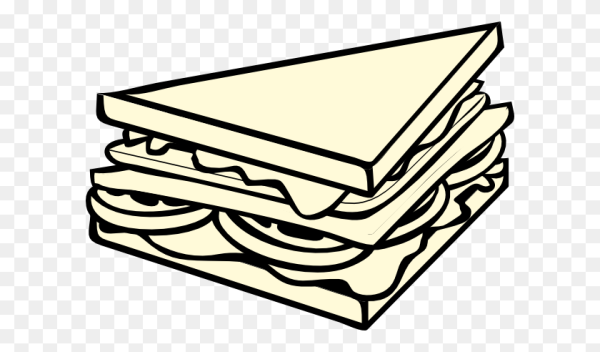 Сэндвич силуэт