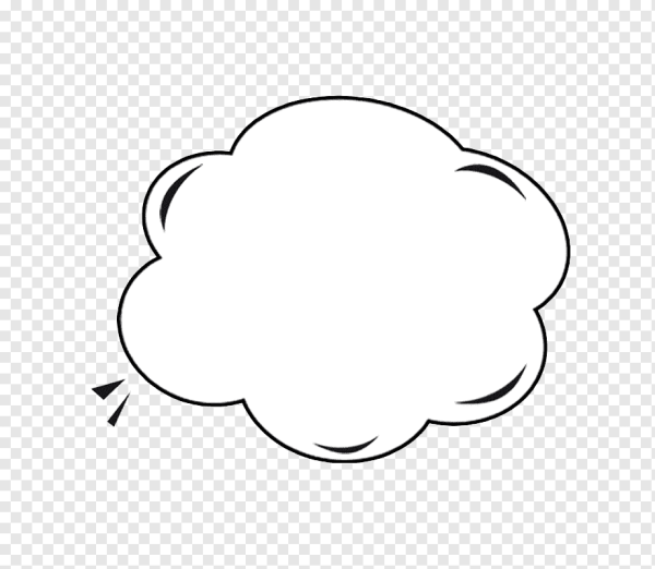 Облачко контур