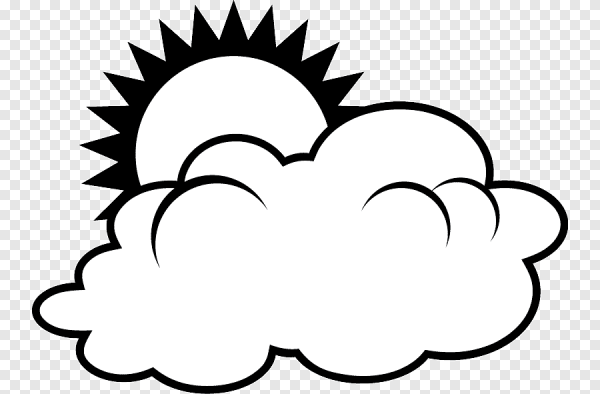 Облачко раскраска