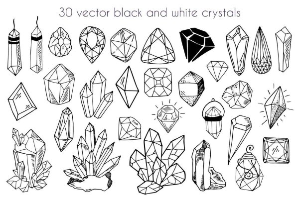 Стилизованные Кристаллы