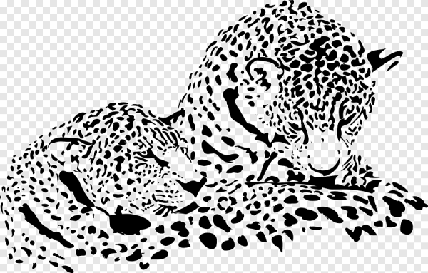 Ирбис силуэт