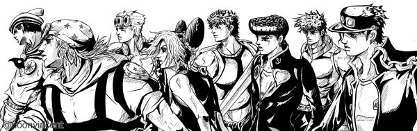 Джонатан Джостар и Джотаро Куджо