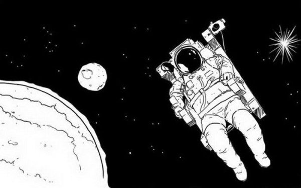 Космос карандашом