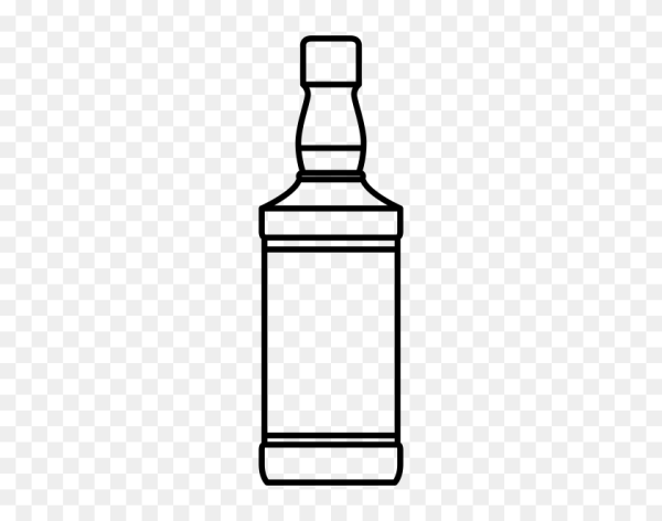 Трафарет бутылки Джек Дэниэлс