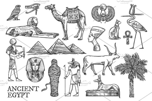 Сфинкс древний Египет символ