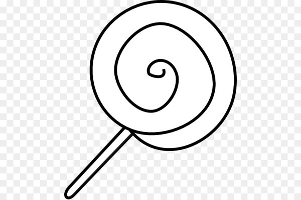 Леденцы на палочке черно белые