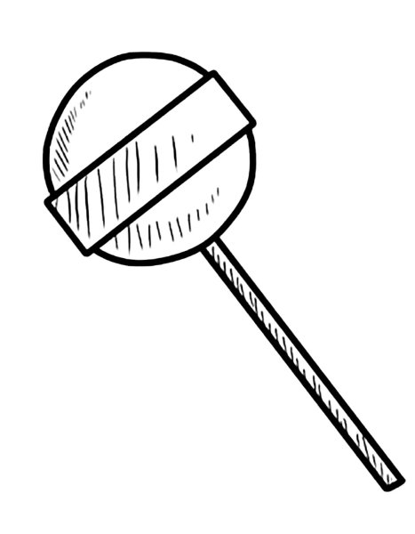 Раскраска конфеты